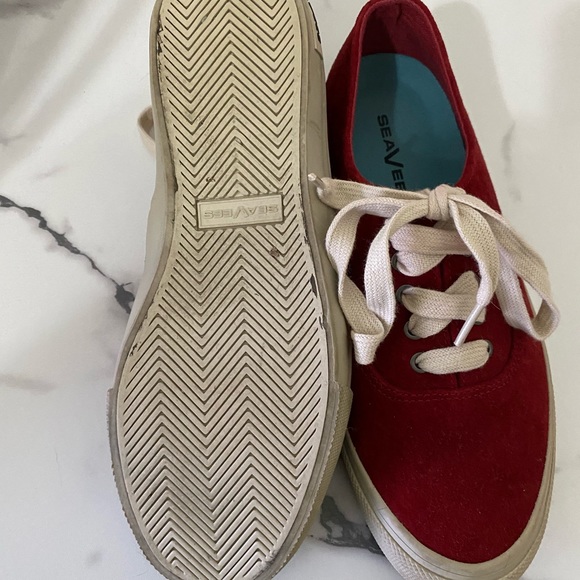 SeaVees LEGEND SNEAKERS 8.5 / RED DAHLIA - Picture 3 of 3